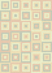 Abstract Geometric Pattern generative computational art illustration