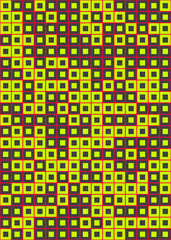 Abstract Geometric Pattern generative computational art illustration