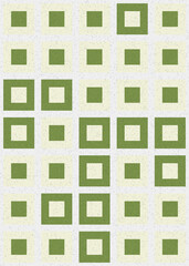 Abstract Geometric Pattern generative computational art illustration