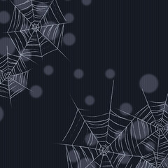 着物柄_spider's web