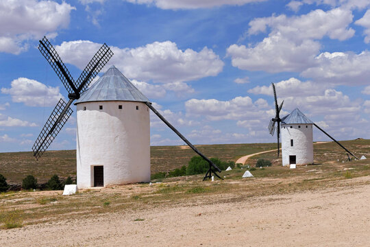 Die Windm&uuml;hlen von Campo Criptana La Mancha