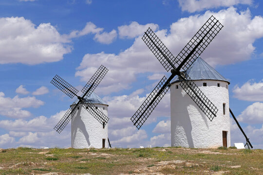 Die Windm&uuml;hlen von Campo Criptana La Mancha