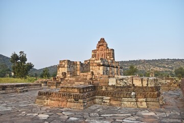 ancient hindu and jain temple remains in Alwar ,rajasthan,india,asia
