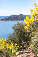 Obraz premium Paysage du Lac du Salagou (Occitanie, France)
