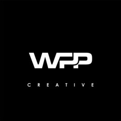 Fototapeta premium WPP Letter Initial Logo Design Template Vector Illustration