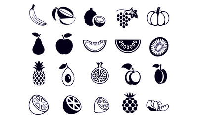 Fruit Icons  vector design