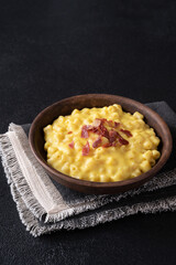 Bowl of macaroni and cheese