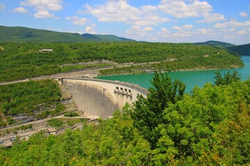 Barrage de Vouglans, Jura	