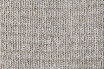 Fabric texture canvas. Cotton background. Detail close up for dress or other modern fashion textile print. Beige and gray Textured design.