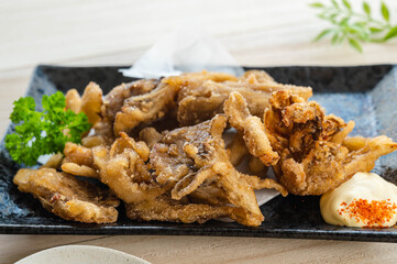 まいたけの唐揚げ