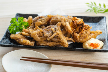 まいたけの唐揚げ