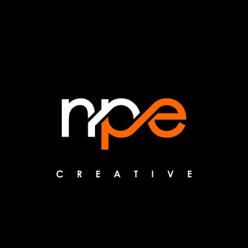 NPE Letter Initial Logo Design Template Vector Illustration
