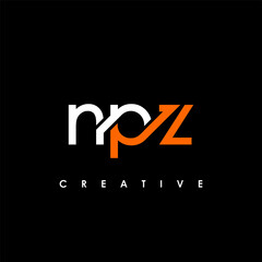 NPZ Letter Initial Logo Design Template Vector Illustration