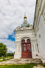 Church of Dmitry Solunsky, where General Bagration is buried near Yuryev-Polsky, Russia