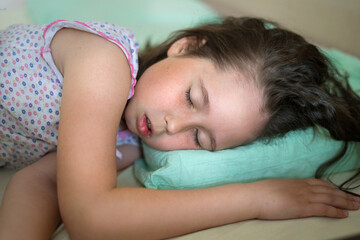 Child Girl Asleep