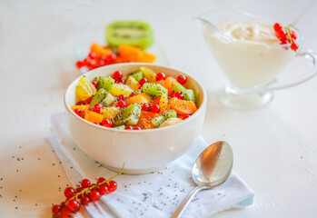 Hit pure vegan raw Food, seasonal salad. Concept-healthy eating, health and fitness concept.