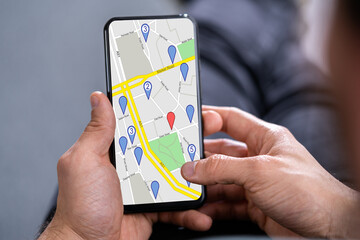 Mobile Phone GPS Navigator