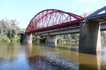 bridge over the river