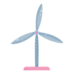 green energy windmill