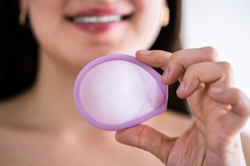 Diaphragm Vaginal Contraceptive Ring. Spermicide Contraception