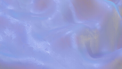 smooth wave surface of gray-blue color. 3d render illustration