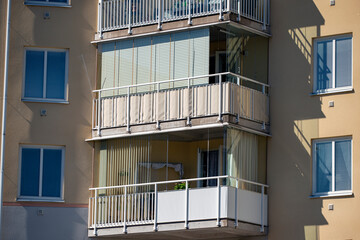 facade of an house, stockholm, sverige, sweden, nacka