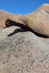 Bretagne. Les rochers de Ploumanach.