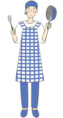 Cooking Illustration (male)