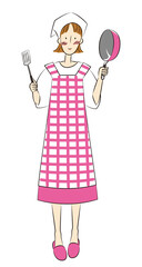 Cooking Illustration (female)
