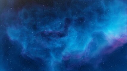 Beautiful nebula in cosmos far away 3d rendering