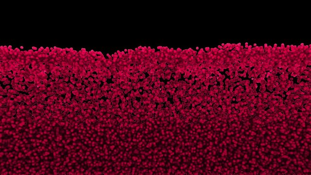 Particle Flow.
Particle-based 3D fluid simulation. 
Fluid Collision. 
Transparent background. 
Alpha channel included.
