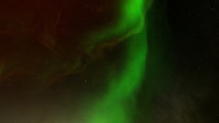 Beautiful nebula in cosmos far away 3d rendering