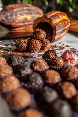 Candy and chocolate for decoration