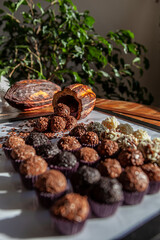 Candy and chocolate for decoration