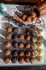 Candy and chocolate for decoration