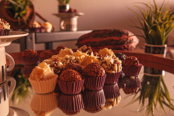 candy and chocolate for decoration