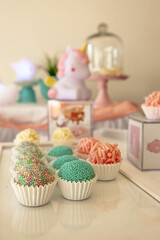 candy and chocolate for decoration