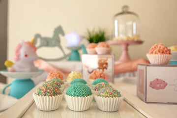 candy and chocolate for decoration