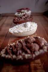 Gourmet Chocolate Easter eggs dessert
