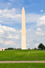 Washington Monument in springtime - Washington D.C. United States of America