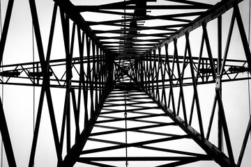 Fernsehrturm von unten oder innen