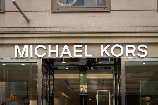 Michael Kros store sign in Munich town center