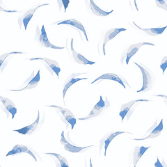 watercolor style abstract shapes seamless pattern print. Great for wedding, stationeries, wrapping paper, floral background, garden, seasonal event projects. Surface pattern design. 