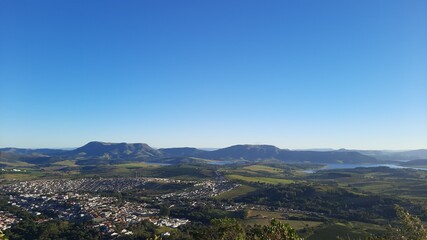 landscape with mountains