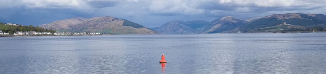 Mindfulness ocean scene from Rothesay in Argyll and Bute