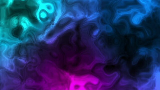 Crawl off 3d render ink in form smoke liquid surface. Forming futuristic shapes dirty gradient colors in geometric creative movement. Mystical manifestation parallel dimension.