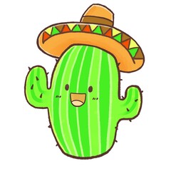 R:もっとメルヘンなRPG　サボテン　キャラクター　ソンブレロ㉑
