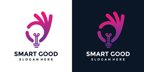 Fototapeta premium Good inspirational logo template