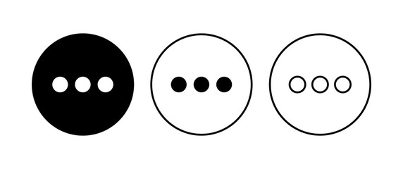 Menu Icon set. web menu icon. hamburger menu symbol