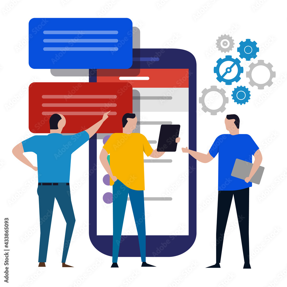 Aufkleber web mobile application design user experience test smartphone device developer